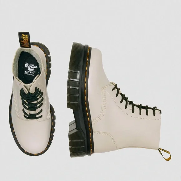 Dr. Martens White Jadon Platform Boots size 8 - Picture 7 of 13